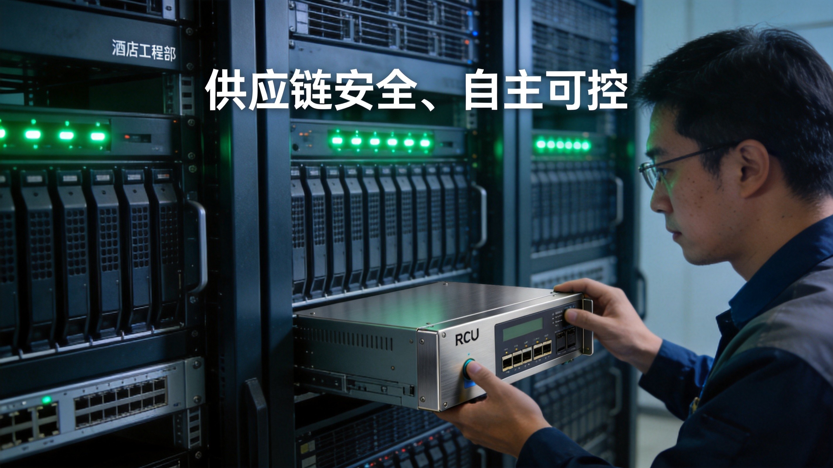 酒店智能(néng)控製機房